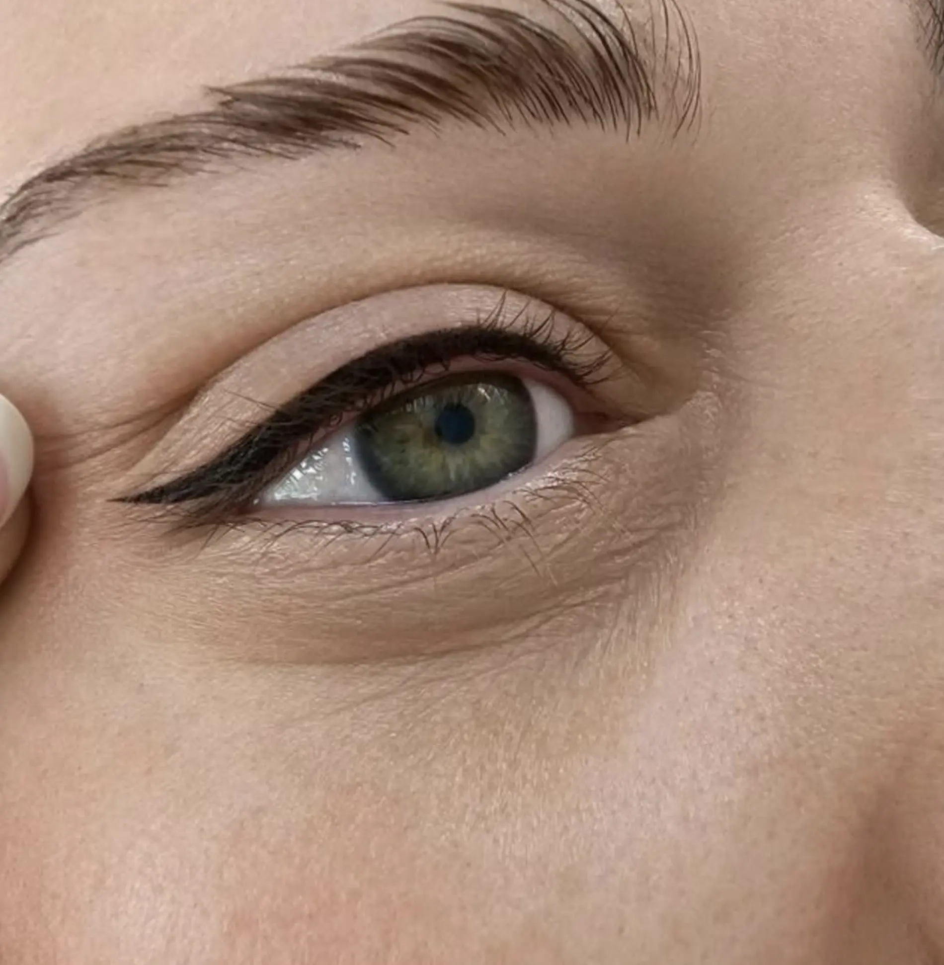 How do you wash your face after permanent eyeliner?